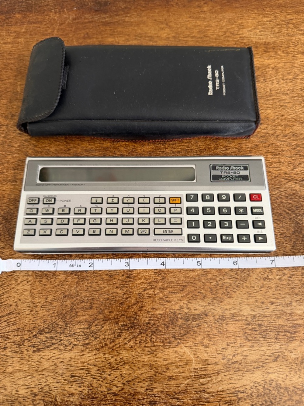 RadioShack TRS-80 Pocket Computer Untested Some Scratches - Picture 7 of 8
